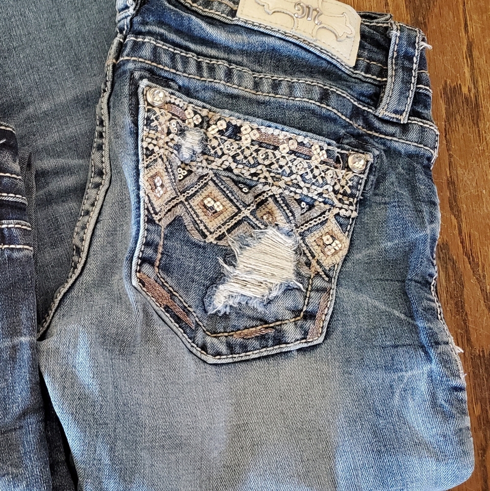 Size 26 miss me capris